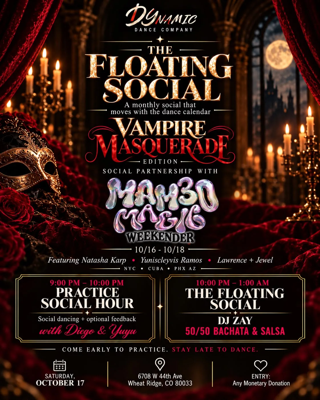 THE FLOATING SOCIAL: VAMPIRE MASQUERADE EDITION